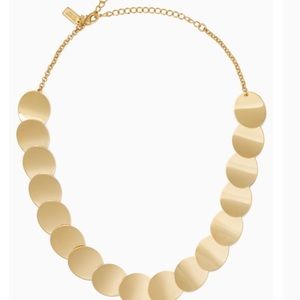 Kate Spade Gold Standard Crew Necklace. NWT.